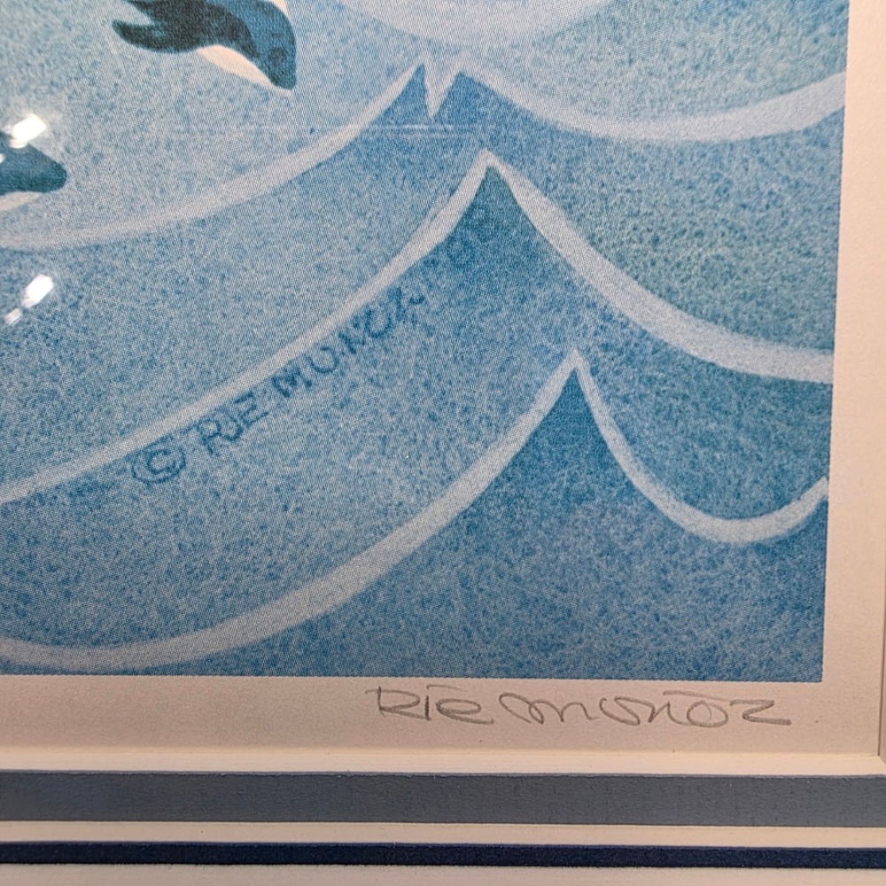 Rie Munoz Signed Limited Edition Print Coming into Tenakee Inlet 544/750 Framed - Picture 7 of 8